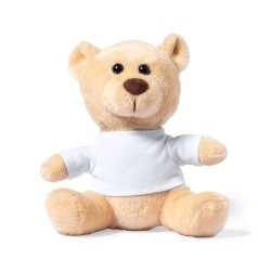 Peluche Idéale Éco-responsable pour Entreprise - Cadeau Sincler Matières : polyester Couleurs : marron 2