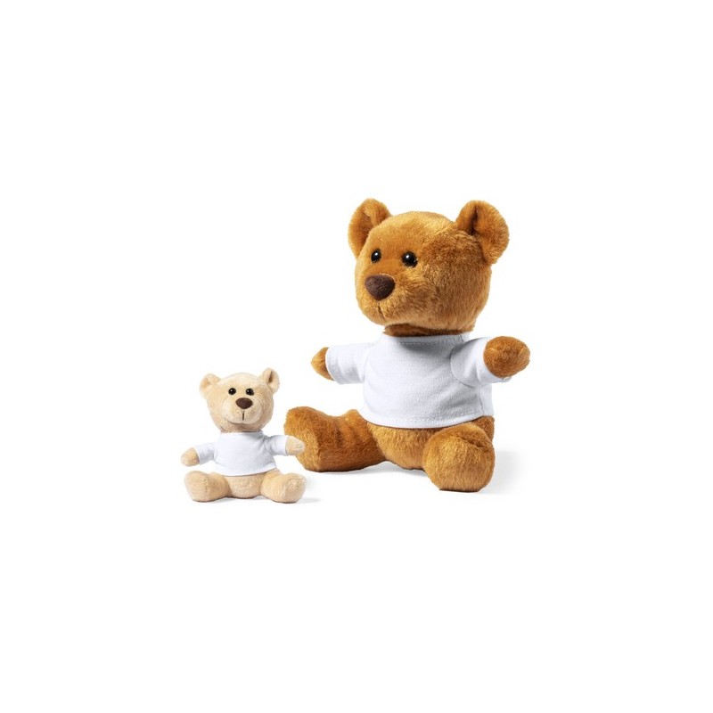Peluche Idéale Éco-responsable pour Entreprise - Cadeau Sincler Matières : polyester Couleurs : naturel goodies publicitaire évé