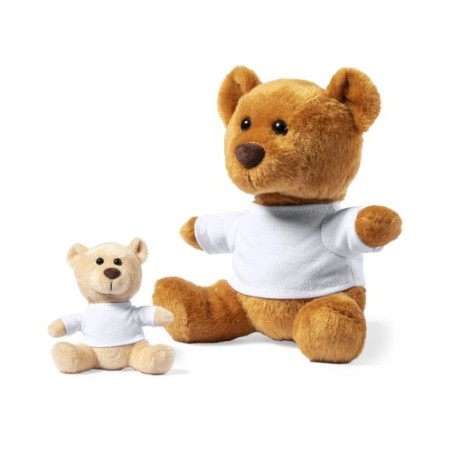 Peluche Idéale Éco-responsable pour Entreprise - Cadeau Sincler Matières : polyester Couleurs : naturel goodies publicitaire évé