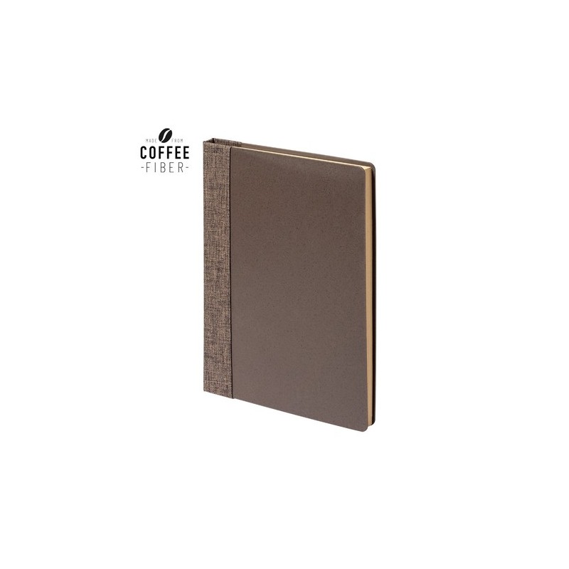 Bloc-Notes Éco-responsable Personnalisé pas cher - Lando Matières : polypropylène (PP) Couleurs : marron personnalisable avec vo