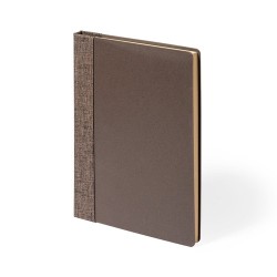 Bloc-Notes Éco-responsable Personnalisé pas cher - Lando Matières : polypropylène (PP) Couleurs : marron cadeau entreprise pas c