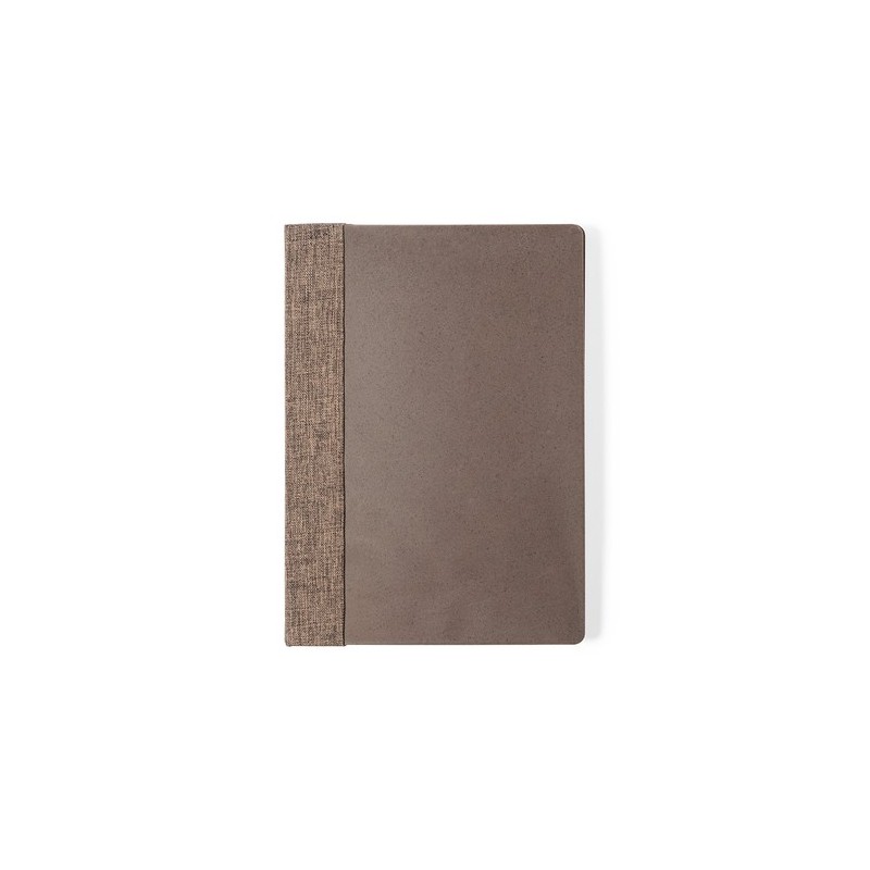 Bloc-Notes Éco-responsable Personnalisé pas cher - Lando Matières : polypropylène (PP) Couleurs : marron livraison express 24h 4