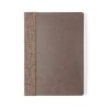 Bloc-Notes Éco-responsable Personnalisé pas cher - Lando Matières : polypropylène (PP) Couleurs : marron livraison express 24h 4