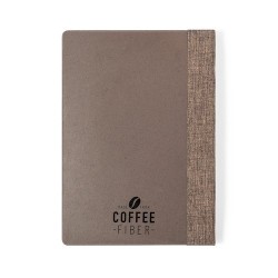 Bloc-Notes Éco-responsable Personnalisé pas cher - Lando Matières : polypropylène (PP) Couleurs : marron objet promotionnel éco-