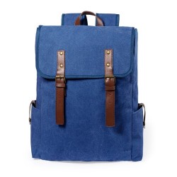 Sac à Dos Personnalisé Éco-responsable Snorlax pour le Business pas cher Matières : toile Couleurs : bleu marine