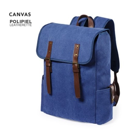 Sac à Dos Personnalisé Éco-responsable Snorlax pour le Business pas cher Matières : toile Couleurs : bleu marine goodies publici