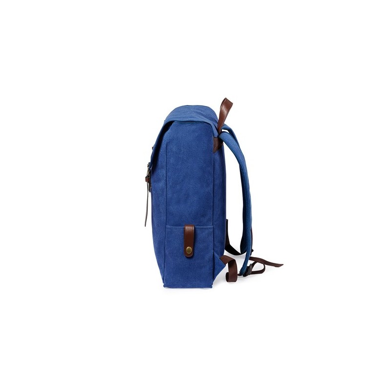 Sac à Dos Personnalisé Éco-responsable Snorlax pour le Business pas cher Matières : toile Couleurs : bleu marine objet promotion