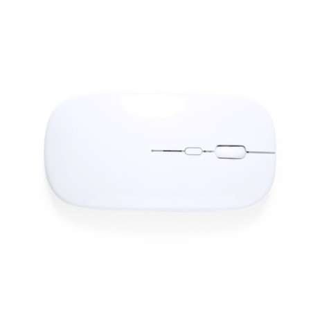 Souris Éco-responsable Ergonomique Personnalisée Chestir RCS Matières : ABS recyclé Couleurs : blanc