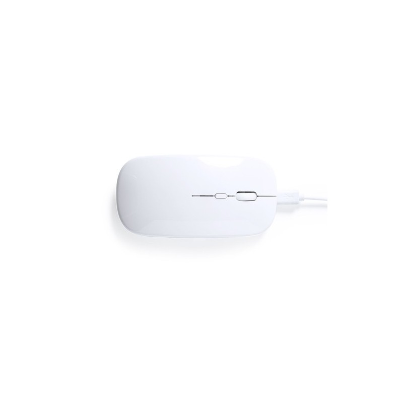 Souris Éco-responsable Ergonomique Personnalisée Chestir RCS Matières : ABS recyclé Couleurs : blanc goodies publicitaire événem