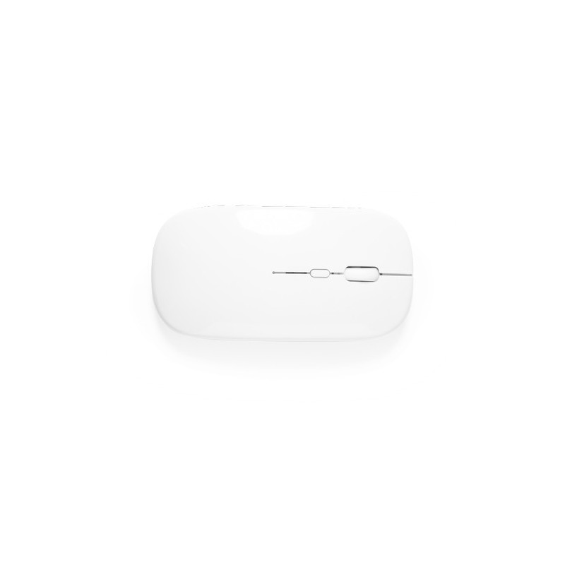 Souris Éco-responsable Ergonomique Personnalisée Chestir RCS Matières : ABS recyclé Couleurs : blanc cadeau collaborateur premiu