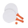 Raquette de Plage Personnalisée - Cadeau Idéal MATCH Matières : MDF Couleurs : orange cadeau entreprise pas cher