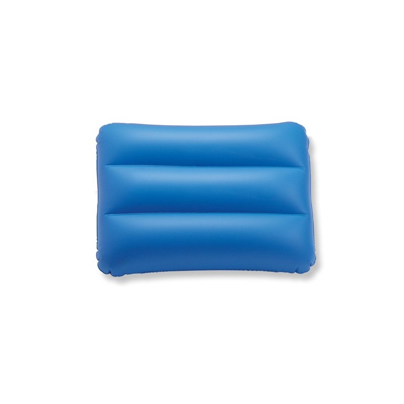 Oreiller de plage personnalisé idéal pour vos loisirs - SIESTA Matières : PVC Couleurs : bleu personnalisable avec votre logo