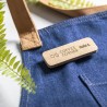 Badge Éco-responsable Personnalisé d'Identification Sartal pas cher Matières : liège marquage laser ultra précis