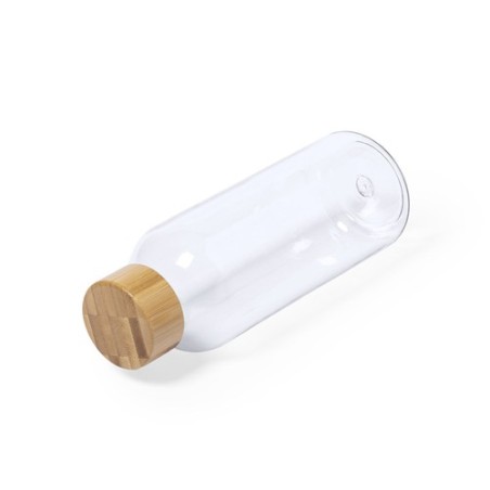Gourde Éco-responsable et Durable Personnalisée Solarix Matières : bambou Couleurs : transparent goodies publicitaire événementi