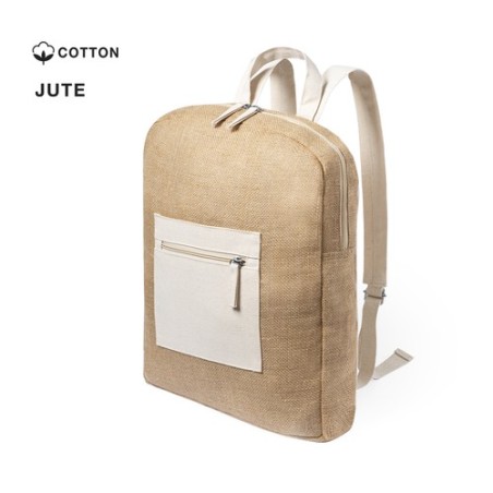 Sac à Dos Personnalisé Publicitaire Éco-responsable Marnel Matières : coton