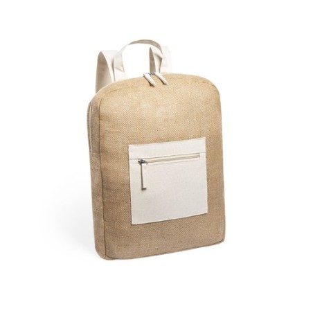 Sac à Dos Personnalisé Publicitaire Éco-responsable Marnel Matières : coton personnalisable avec votre logo
