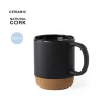 Tasse Éco-Friendly Personnalisée de 300 ml - Bokun Matières : liège Couleurs : noir goodies publicitaire événementiel