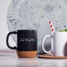 Tasse Éco-Friendly Personnalisée de 300 ml - Bokun Matières : liège Couleurs : noir livraison express 24h 48h