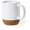 Tasse Éco-Friendly Personnalisée de 300 ml - Bokun Matières : liège Couleurs : blanc goodies entreprise design