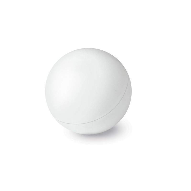 Balle Antistress Personnalisée pour Détente Quotidienne - DESCANSO Matières : PU Couleurs : blanc