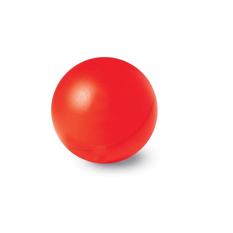 Balle Antistress Personnalisée pour Détente Quotidienne - DESCANSO Matières : PU Couleurs : rouge cadeau entreprise pas cher