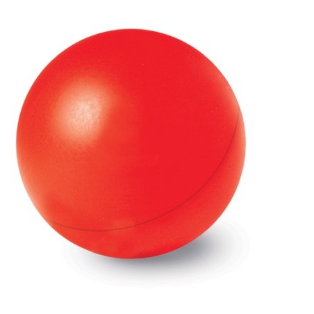Balle Antistress Personnalisée pour Détente Quotidienne - DESCANSO Matières : PU Couleurs : rouge cadeau entreprise pas cher