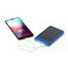Batterie solaire personnalisée 4000 mAh - Power Bank Rudder Matières : aluminium Couleurs : rouge personnalisable avec votre log