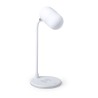 Lampe multifonction personnalisée avec éclairage et chargeur - Lerex Couleurs : blanc cadeau collaborateur premium