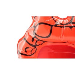 Main animée personnalisée en objet publicitaire unique - Hogan Matières : LDPE Couleurs : rouge goodies entreprise design