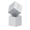 Puzzle 3D Personnalisé Unique - KUBZLE Matières : métal Couleurs : argenté mat