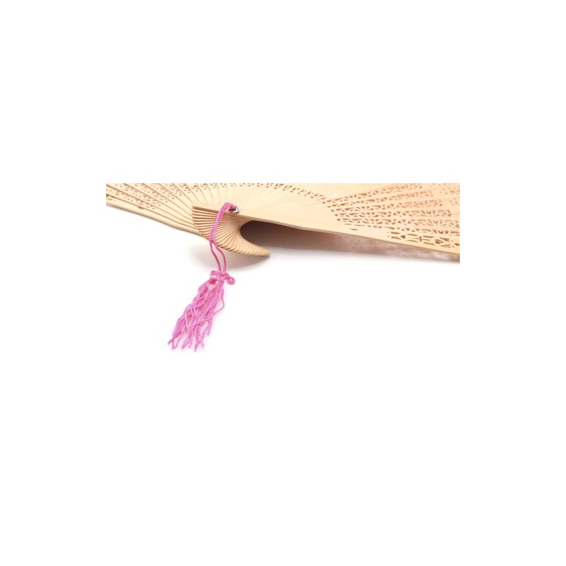 Éventail en Bois Naturel Personnalisé Pas Cher - Madera goodies publicitaire événementiel