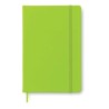 Bloc-notes A5 Personnalisé : ARCONOT Matières : papier Couleurs : vert citron marquage laser ultra précis