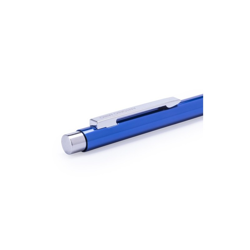 Stylo Personnalisable Élégant Sultik Matières : aluminium Couleurs : argenté marquage couleur éclatante