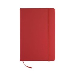 Bloc-notes A5 Personnalisé : ARCONOT Matières : papier Couleurs : rouge personnalisable avec votre logo