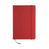 Bloc-notes A5 Personnalisé : ARCONOT Matières : papier Couleurs : rouge personnalisable avec votre logo