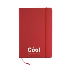Bloc-notes A5 Personnalisé : ARCONOT Matières : papier Couleurs : rouge goodies entreprise design