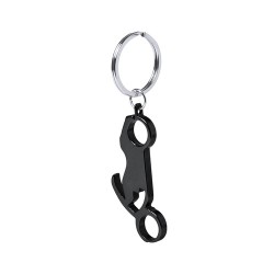 Porte-Clés Ouvre Bouteille Personnalisé Moto Blicher Matières : aluminium Couleurs : argenté 2