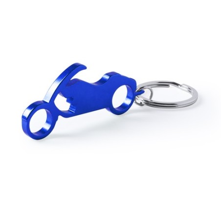 Porte-Clés Ouvre Bouteille Personnalisé Moto Blicher Matières : aluminium Couleurs : argenté cadeau entreprise pas cher