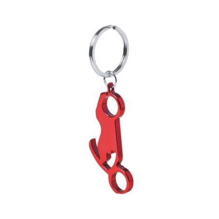 Porte-Clés Ouvre Bouteille Personnalisé Moto Blicher Matières : aluminium Couleurs : noir objet promotionnel éco-responsable