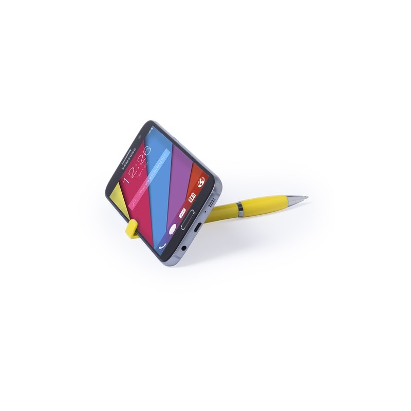 Stylo Bille Multifonction Personnalisé pas cher - Support Cropix Couleurs : rouge cadeau client original