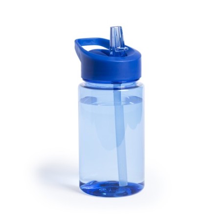 Gourde Enfant Personnalisée Deldye Matières : tritan Couleurs : bleu marquage couleur éclatante