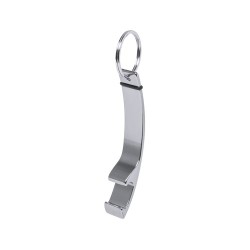 Porte-Clés Ouvre Bouteille Personnalisé Idéal pour Offrir - Milter Matières : aluminium Couleurs : noir cadeau collaborateur pre