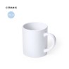 Tasse en céramique Personnalisée Daimy Matières : céramique Couleurs : blanc personnalisable avec votre logo