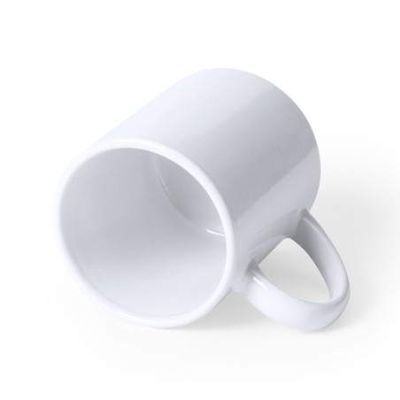 Tasse en céramique Personnalisée Daimy Matières : céramique Couleurs : blanc cadeau entreprise pas cher