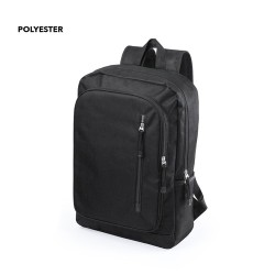 Sac à Dos Personnalisé Rembourré Polyvalent pas cher Donovan Matières : polyester Couleurs : bleu marine goodies publicitaire év