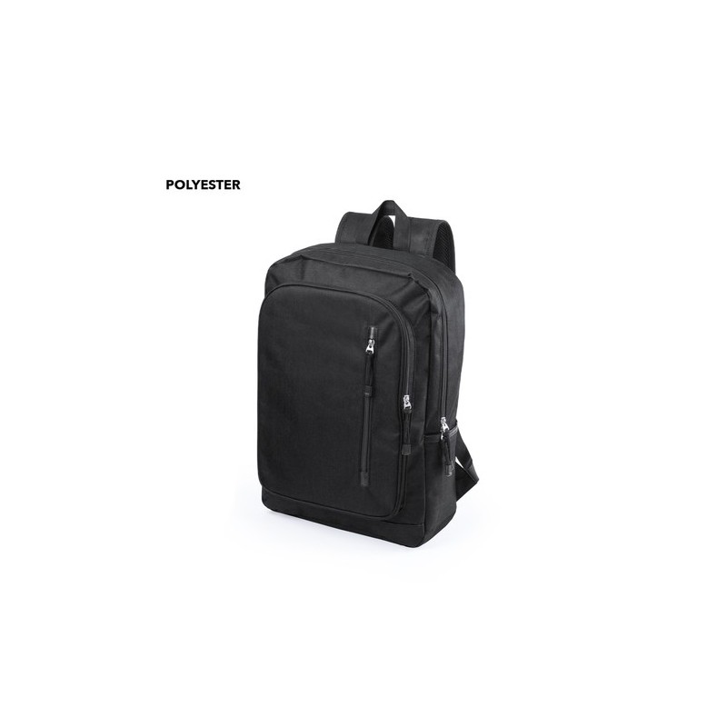 Sac à Dos Personnalisé Rembourré Polyvalent pas cher Donovan Matières : polyester Couleurs : bleu marine goodies publicitaire év