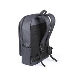 Sac à Dos Personnalisé Rembourré Polyvalent pas cher Donovan Matières : polyester Couleurs : bleu marine objet promotionnel éco-