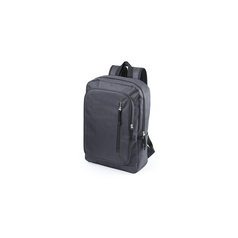 Sac à Dos Personnalisé Rembourré Polyvalent pas cher Donovan Matières : polyester Couleurs : bleu marine cadeau client original