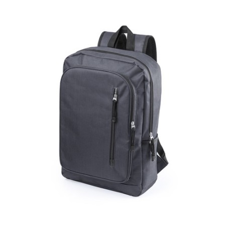 Sac à Dos Personnalisé Rembourré Polyvalent pas cher Donovan Matières : polyester Couleurs : bleu marine cadeau client original