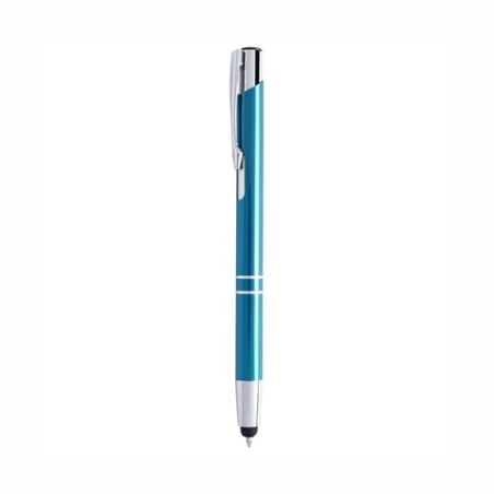 Stylo Multifonction Personnalisé Unique Bille Mitch Matières : aluminium Couleurs : bleu personnalisable avec votre logo